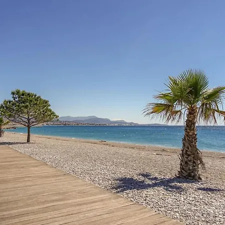 2 Pieces Avc Piscine Lägenhet Villeneuve-Loubet